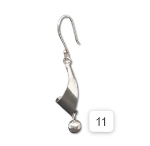 Aretes en Plata 950 Largo APLL41