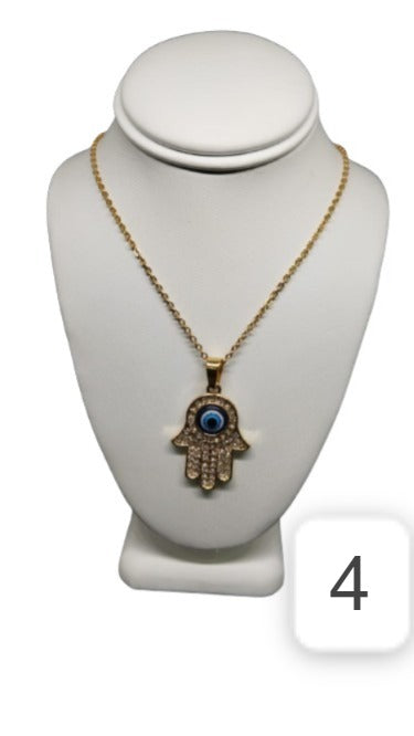 COLLAR OJO TURCO - COLLAR ACERO