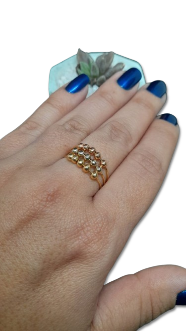 Anillo de 3 Oros: Elegancia y Sofisticación
