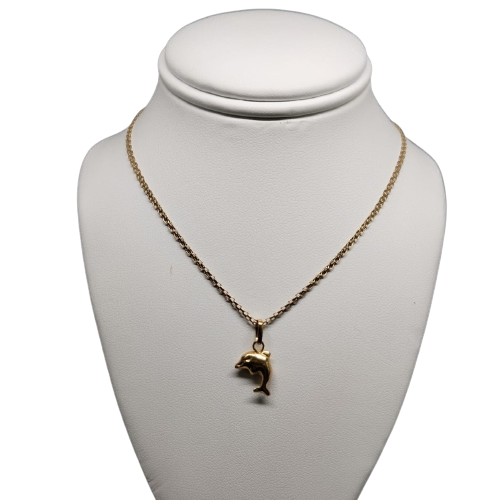 DIJE DELFIN ORO 18K