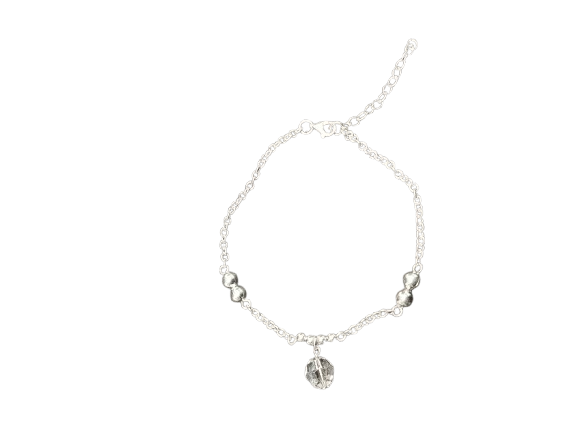 PULSERA EN PLATA PIEDRA COLGANTE PPVNFP470