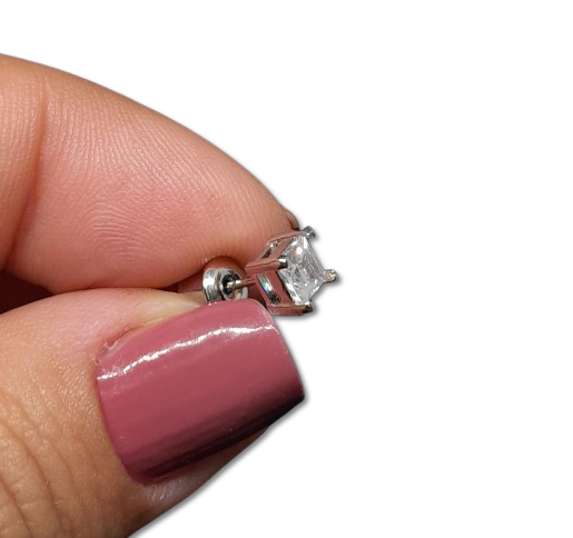 Topo de Fantasía Cuadrado con circón Central AFCXCH