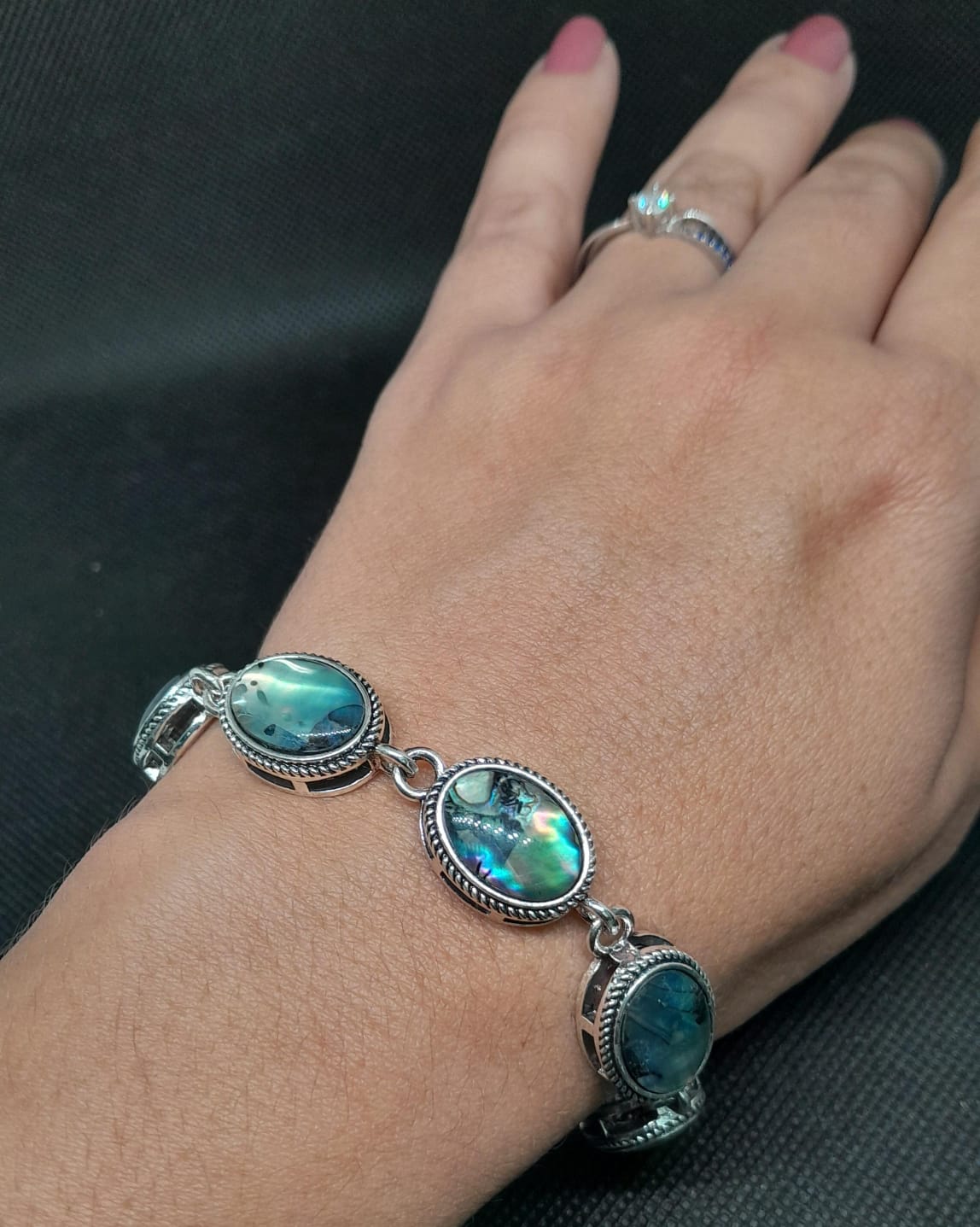 PULSERA CONCHA DE ABULÒN PCA1