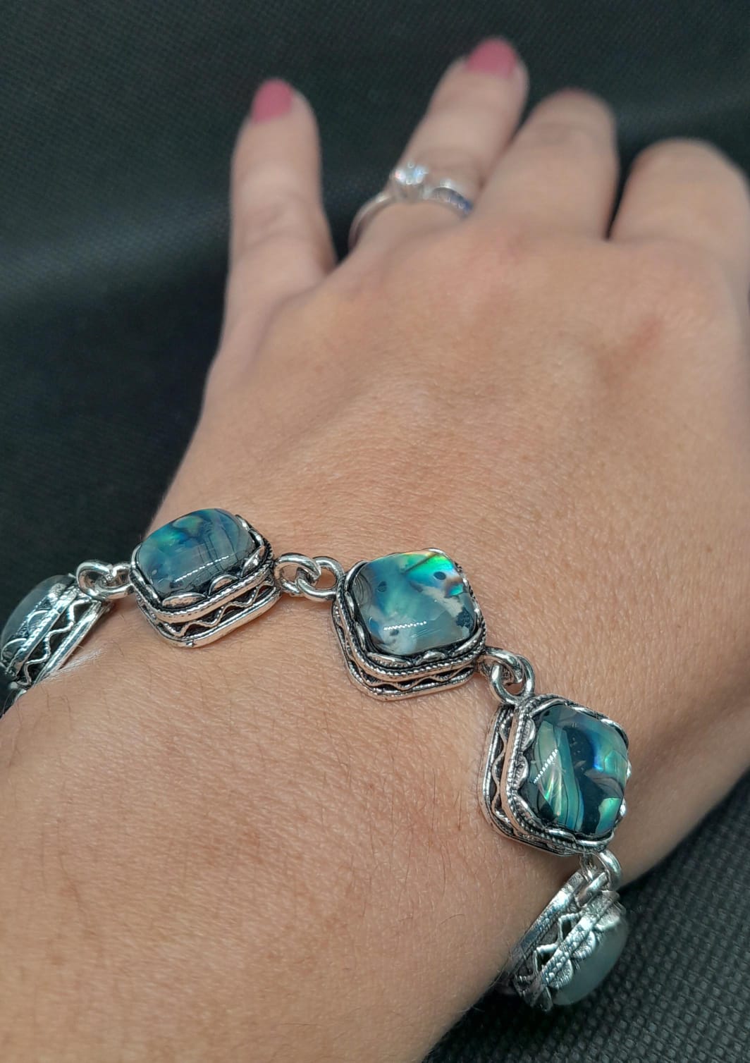 PULSERA CONCHA DE ABULÒN PCA1