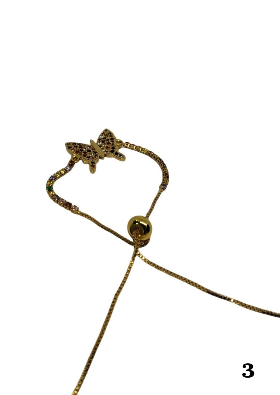 PULSERAS ORO LAMINADO DISEÑOS LBJ5330