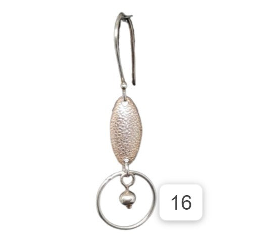 ARETE PLATA LEY 950 CORTOS APLCH40