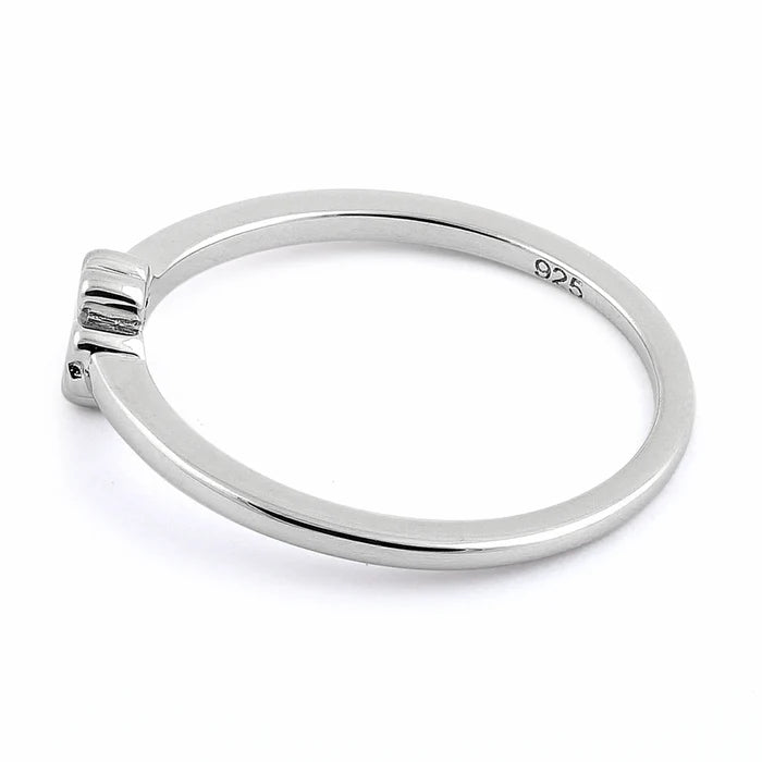 ANILLO EN PLATA TREBOL DE 4 HOJAS APCH8