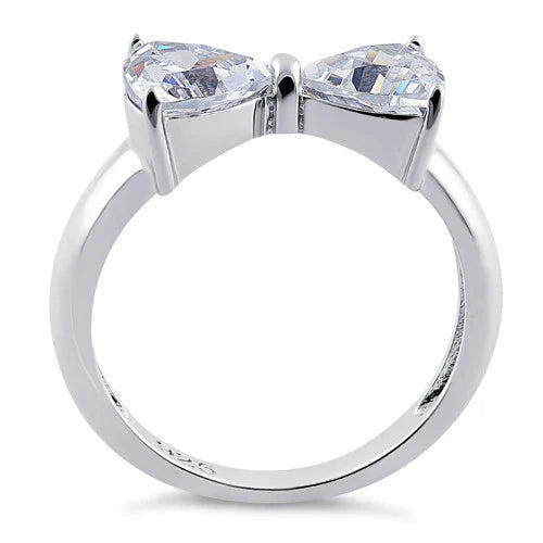 ANILLO EN PLATA CON CORAZONES REFLEJADOS APCH45