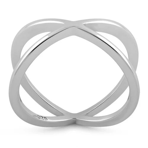 ANILLO EN PLATA X SOBREPUESTA APCH57