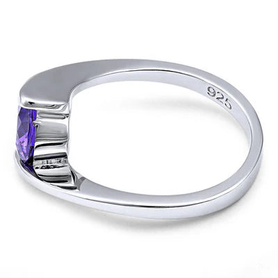 ANILLO EN PLATA CON BIZEL REDONDO APCH39