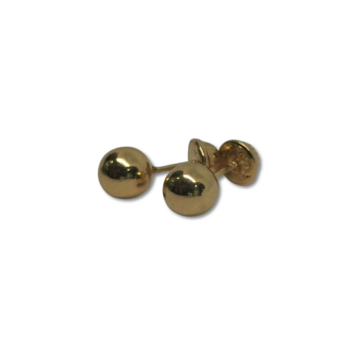 TOPO BOLA LISA ORO 18K. TO-5MM BOLA LISA