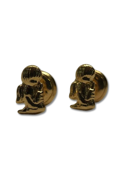 TOPOS ORO 18K ANGEL DE LA GUARDA PEQUEÑO TO-ANGELPEQUEÑO