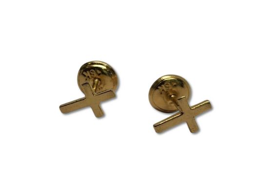 TOPO CRUZ ORO 18K. TOPOCRUZLISA