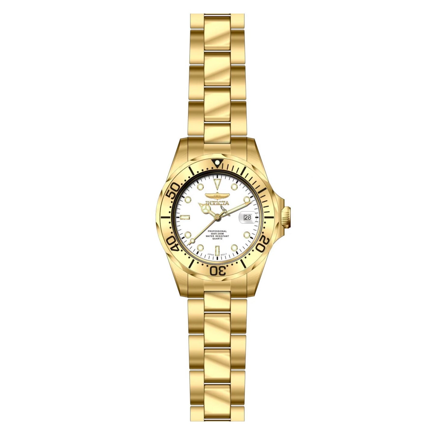 Reloj para hombre invicta pro diver 9838- blanco
