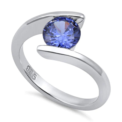 ANILLO EN PLATA CON BIZEL REDONDO APCH39