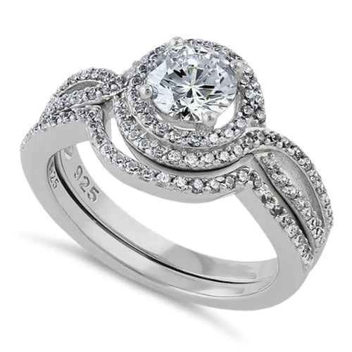 SET DE ANILLO DE COMPROMISO PLATA LEY 925 APCH63