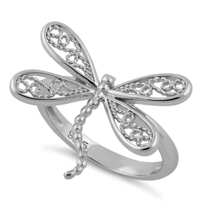ANILLO EN PLATA LIBELULA APCH70