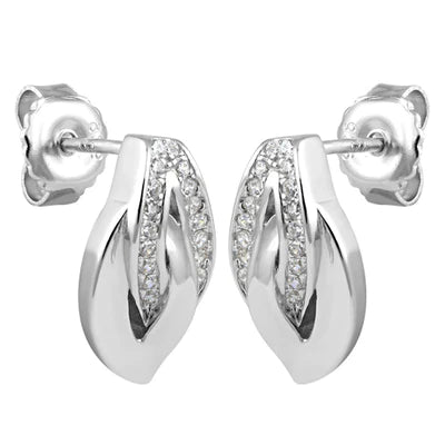 ARETE PLATA LEY 925 DISEÑO HOJA ARPCH002