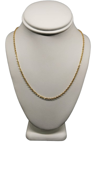 CADENA DE ACERO DORADO CDA