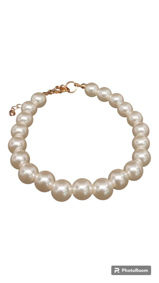 PULSERA PERLAS Y LAMINADO PUPLCH231065