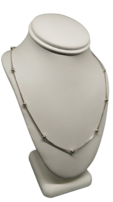 CADENA TEJIDO SERPIENTE Y ESFERA CPNFPSCB