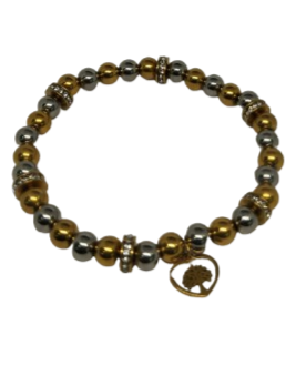 PULSERA ACERO ARBOL DE LA VIDA BDODOAN