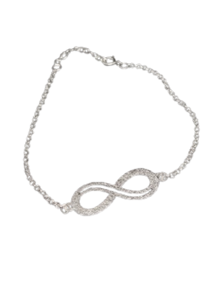 PULSERA PLATA INFINITO PPVNFP196