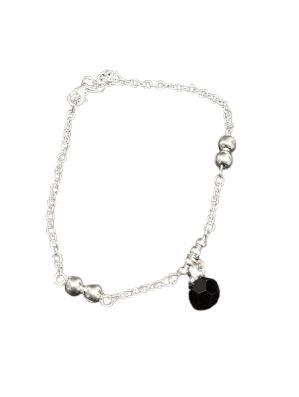 PULSERA EN PLATA PIEDRA COLGANTE PPVNFP470