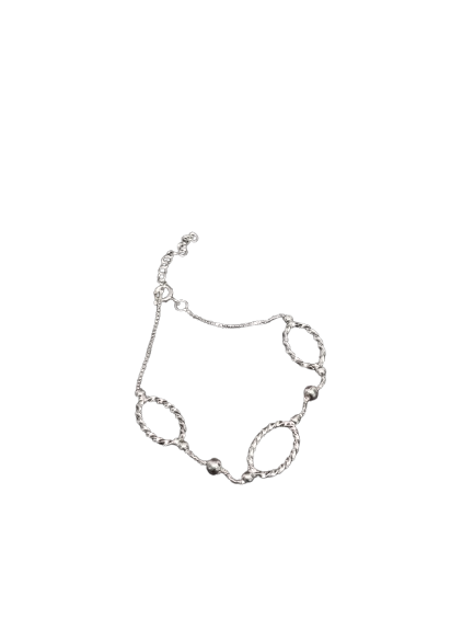 PULSERA EN PLATA OVALOS PPVNFP249