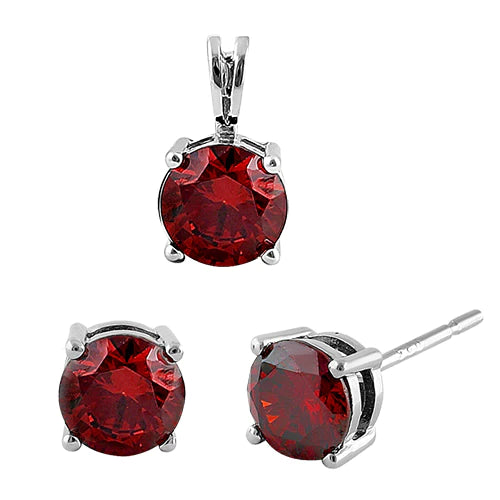 SET EN PLATA LEY 925 DIJE Y ARETES SETPCH12