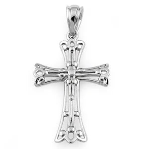 DIJE EN PLATA LEY 925 DISEÑO CRUZ WSPP630