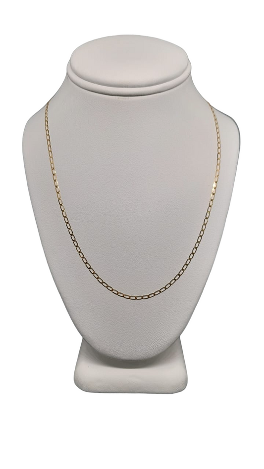 CADENA DE ORO 18K CUBANA PLANA CUBANAPLANA1