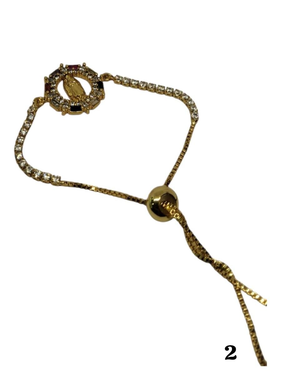 PULSERAS ORO LAMINADO DISEÑOS LBJ5330