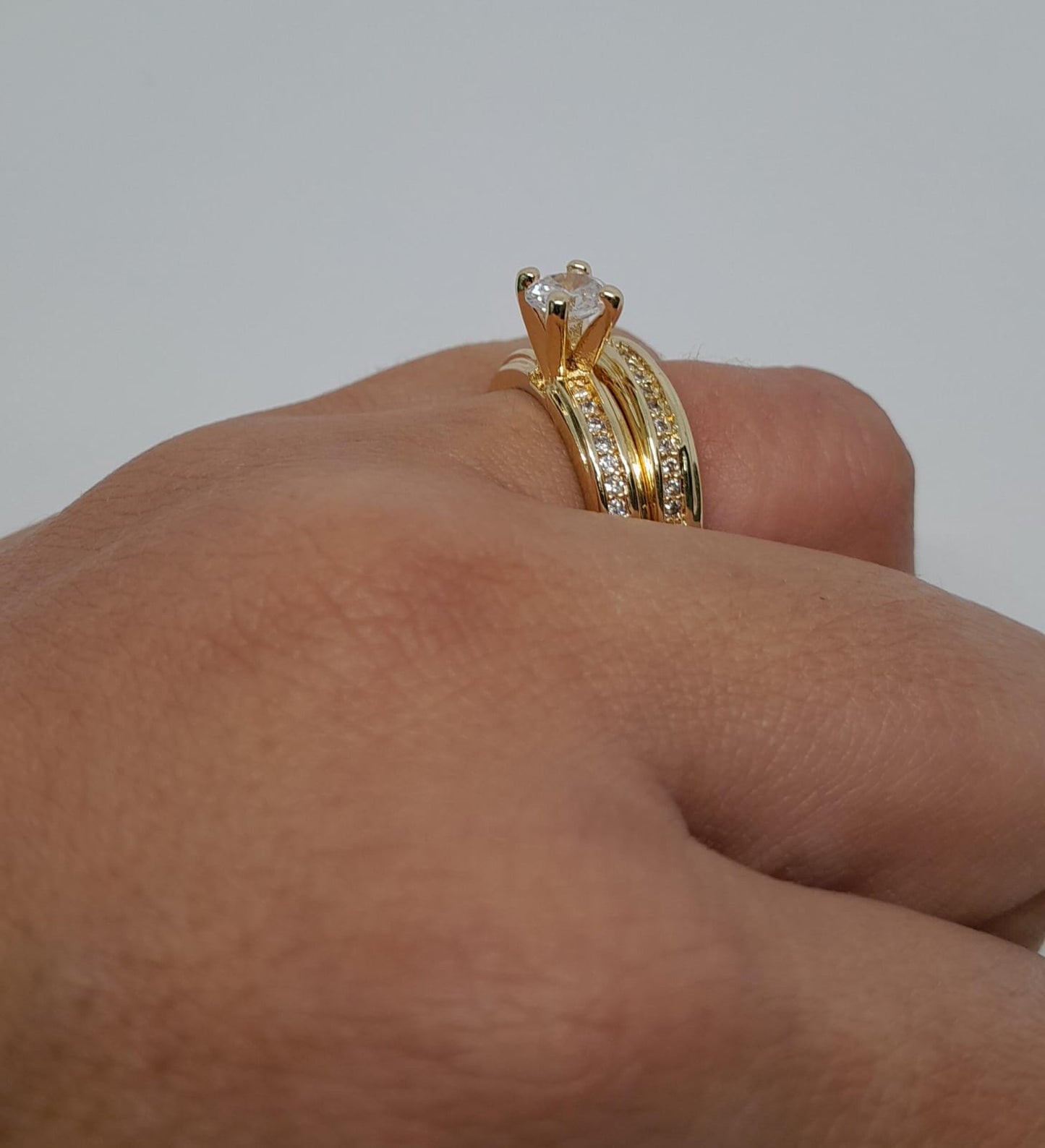 SET DE BODA ORO LAMINADO ANBJ20228