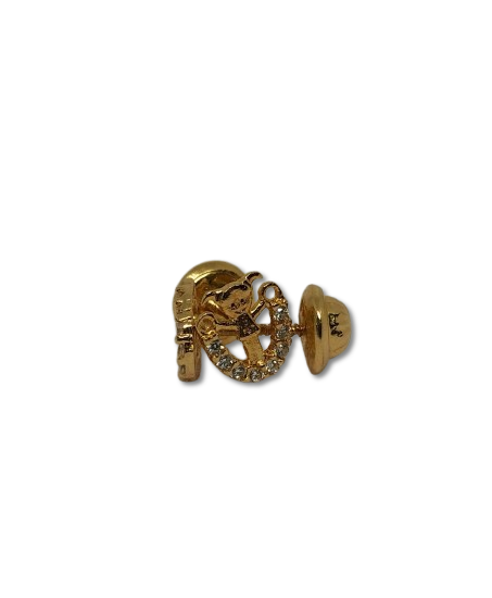 TOPO ORO 18K NIÑA SALTANDO TNIÑA