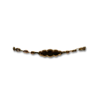 PULSERA ORO 18K PARA BEBE TEJIDO CLIP