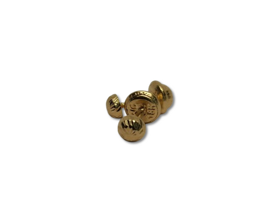 TOPO MEDIA BOLA DIAMANTADA ORO 18K 3MM. TO-3MM DIAMANTADA